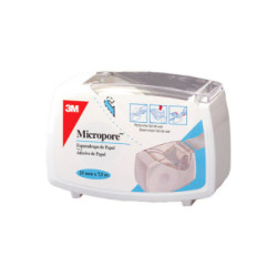 Esparadrapo Hipoalergico Micropore Papel Blanco Portar 7,5